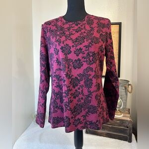 Croft & Barrow long sleeve Pima cotton tee